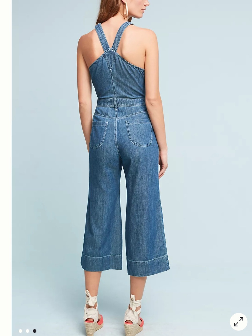 ANTHROPOLOGIE Pilcro Femme Denim Jumpsuit • Size 0 - Picture 13 of 13